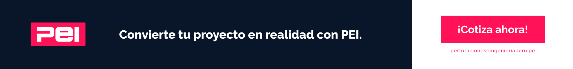 Cotiza tus proyectos con PEI