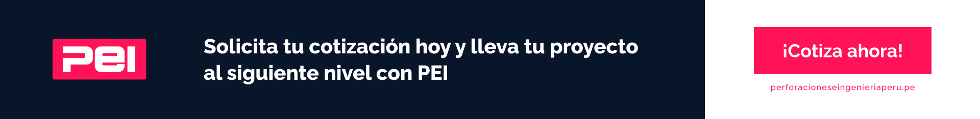 Solicita tu cotización en PEI